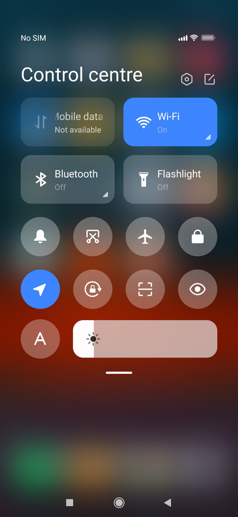 Minimal iOS  12  screenshot