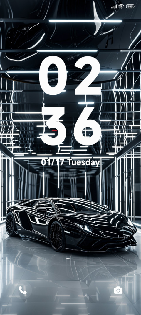 Midnight black screenshot