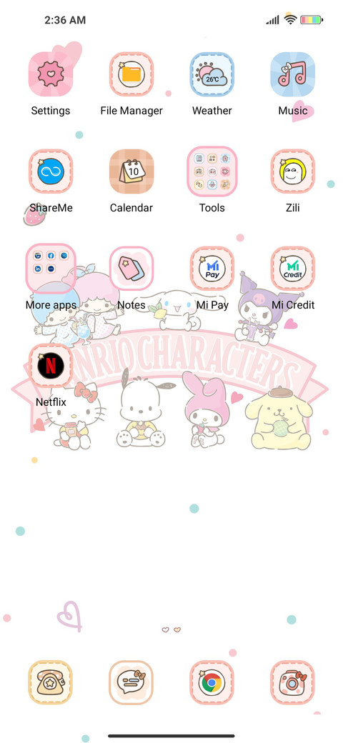 Sanrio family screenshot