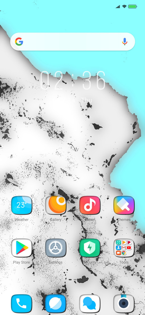 clouds abstract screenshot