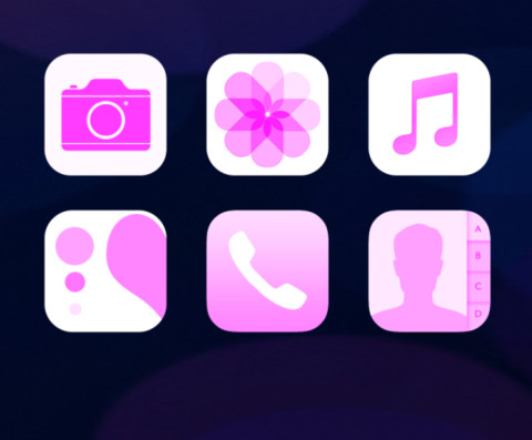 iOS 10 紫 screenshot