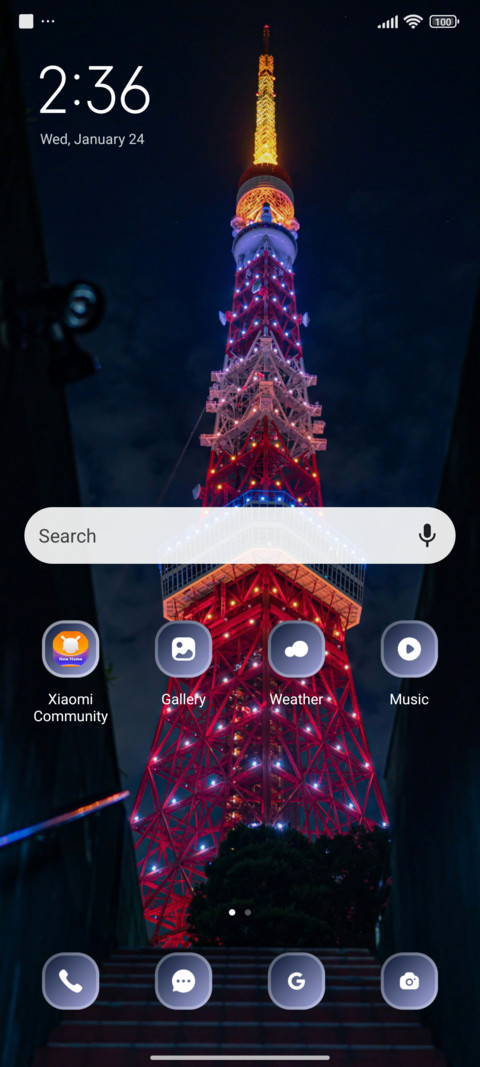 Neon Lit Tower screenshot