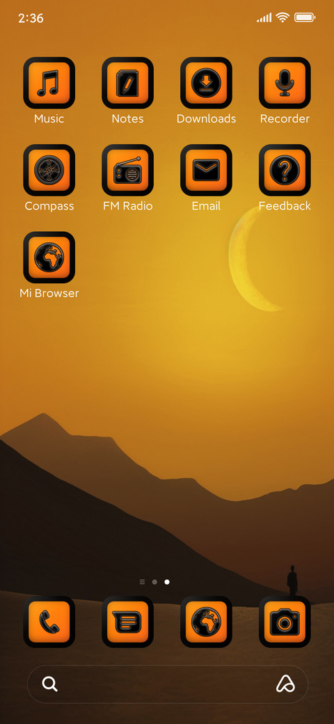 Sunset screenshot