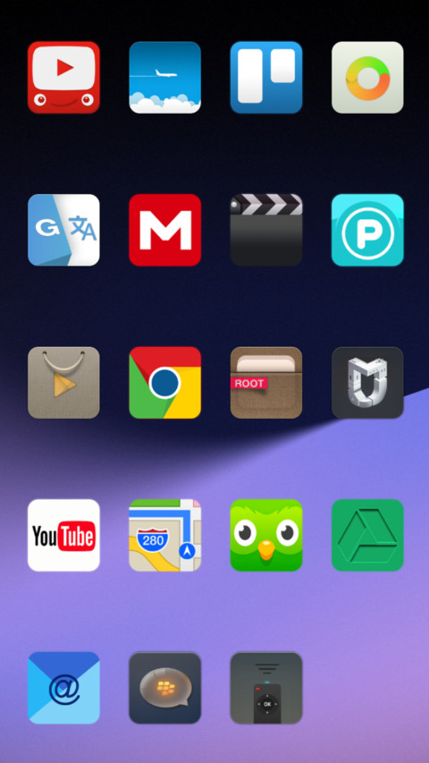 iOS Dark Style v10 screenshot