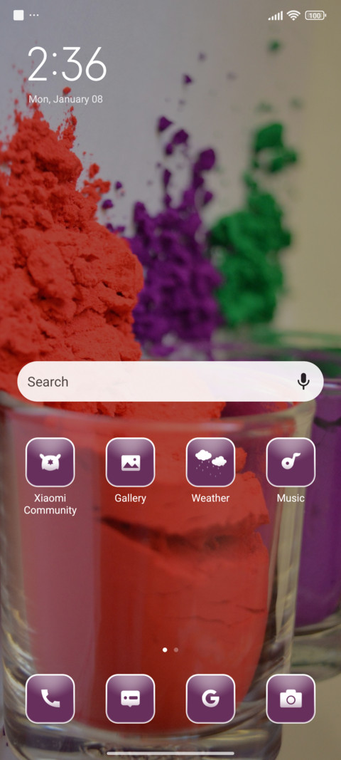 colors screenshot
