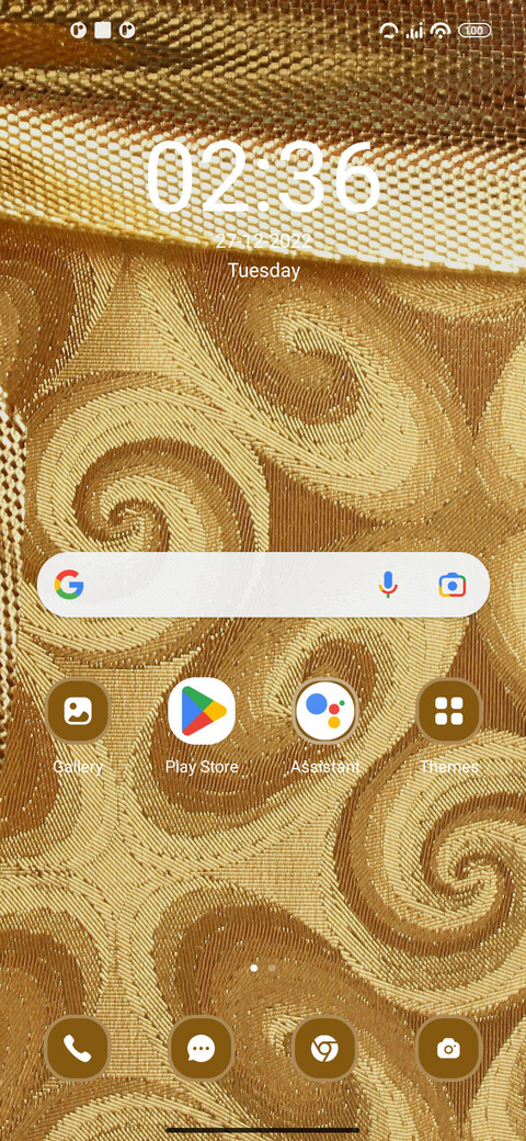 Present screenshot