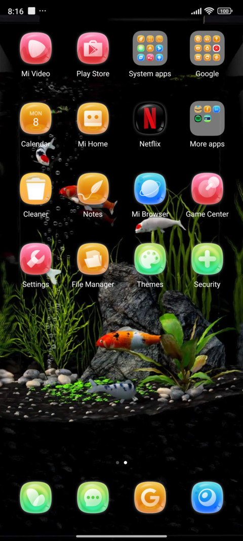 Aquarium screenshot
