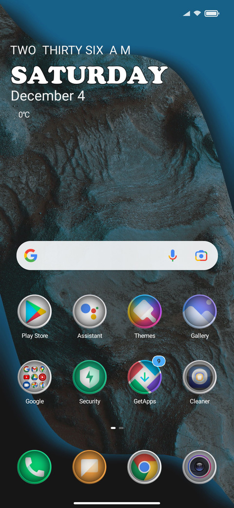 Mars Over Blue screenshot