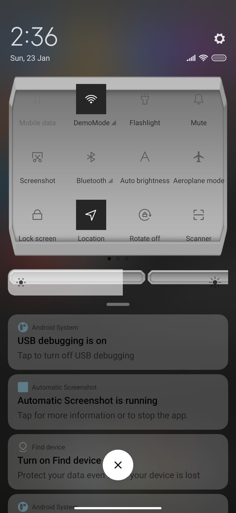 Xperia Z5 screenshot