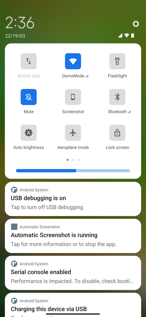 Droid 9 screenshot