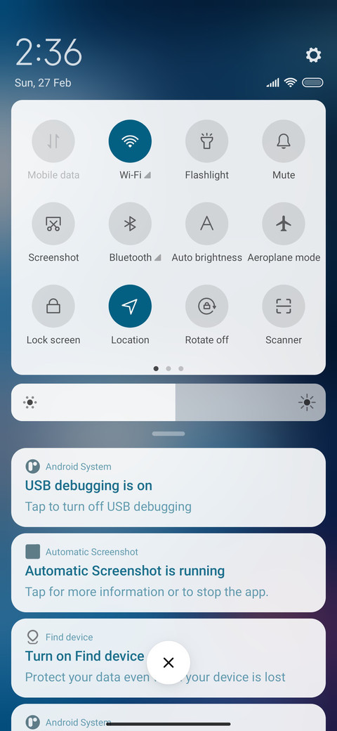 Scenery o screenshot