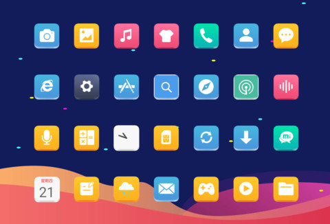 立体图标 screenshot