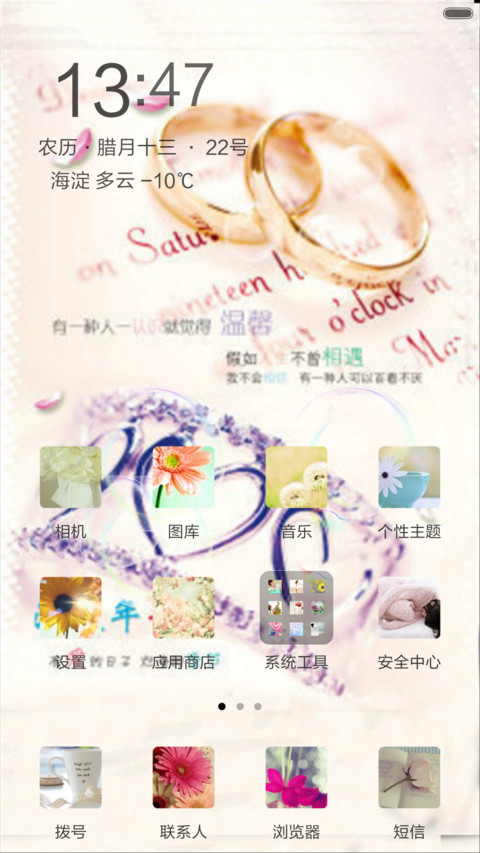 浪漫年华（动态效果+全图标） screenshot