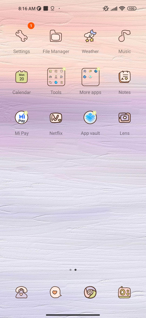 Oil painting beach screenshot