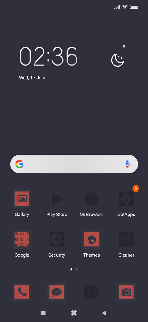 Darker screenshot