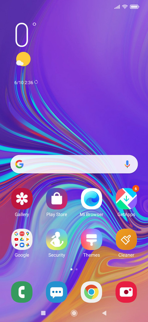 SAMSUNG ONE UI 2 screenshot