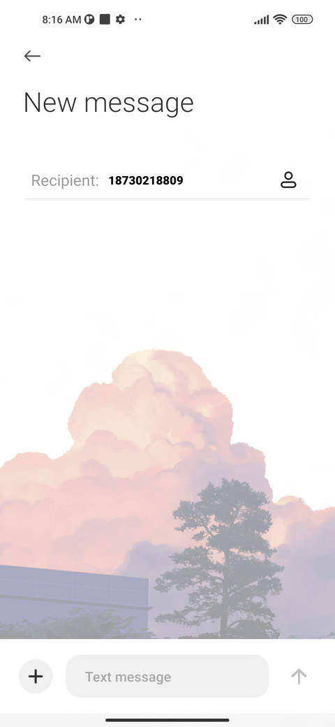 Romantic sunset screenshot