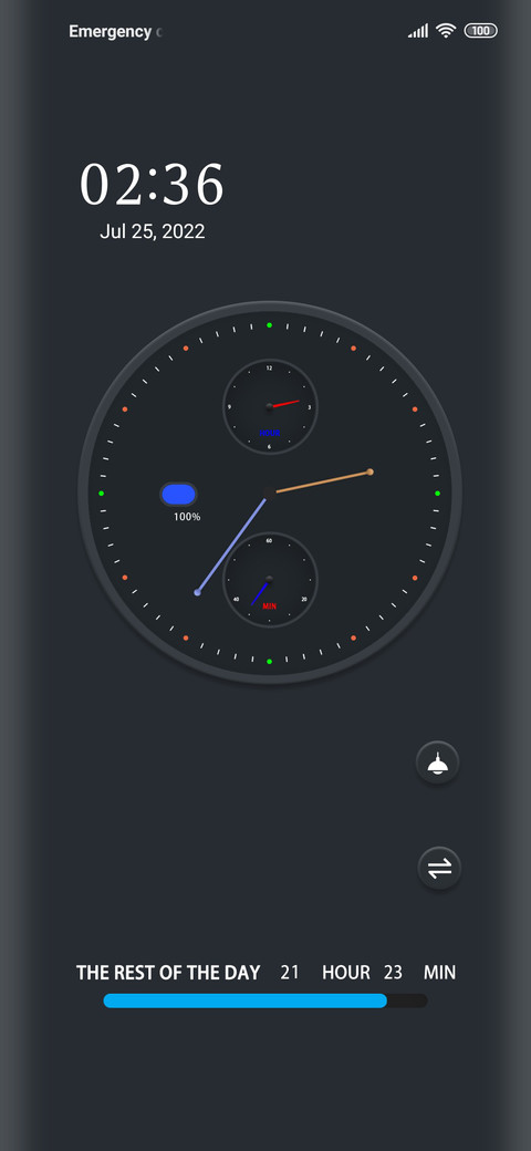 Business big dial screenshot