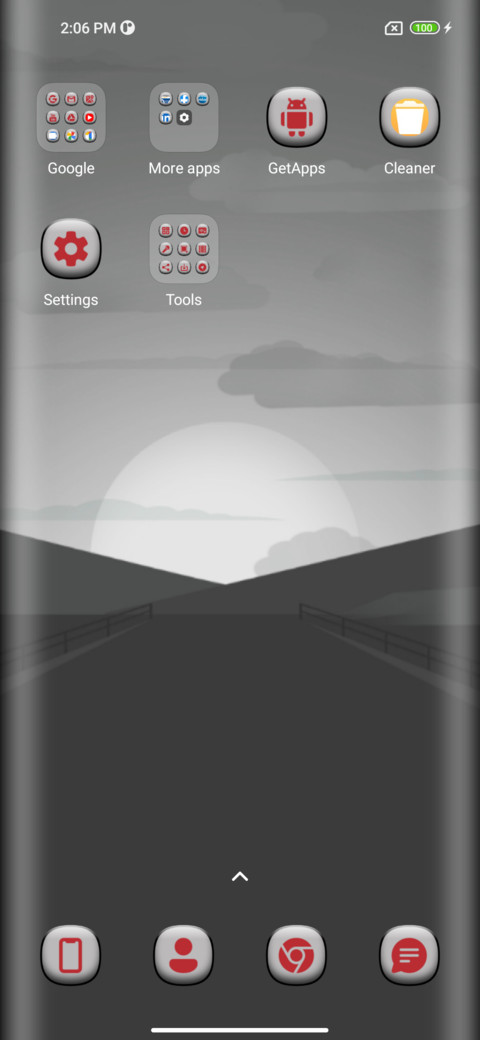 Foggy Sunrise screenshot