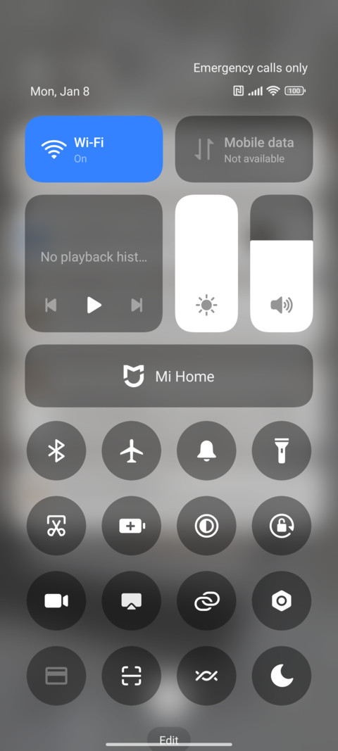 record schedule screenshot