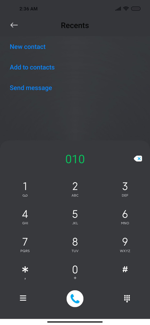Business big dial screenshot