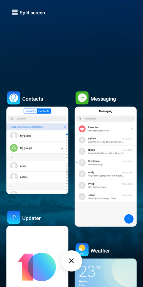 Wave screenshot