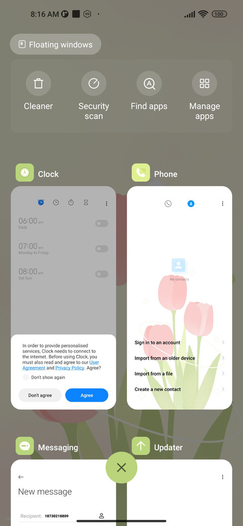 Pink Tulips screenshot