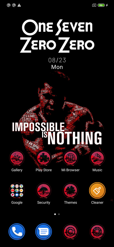 Impossible screenshot