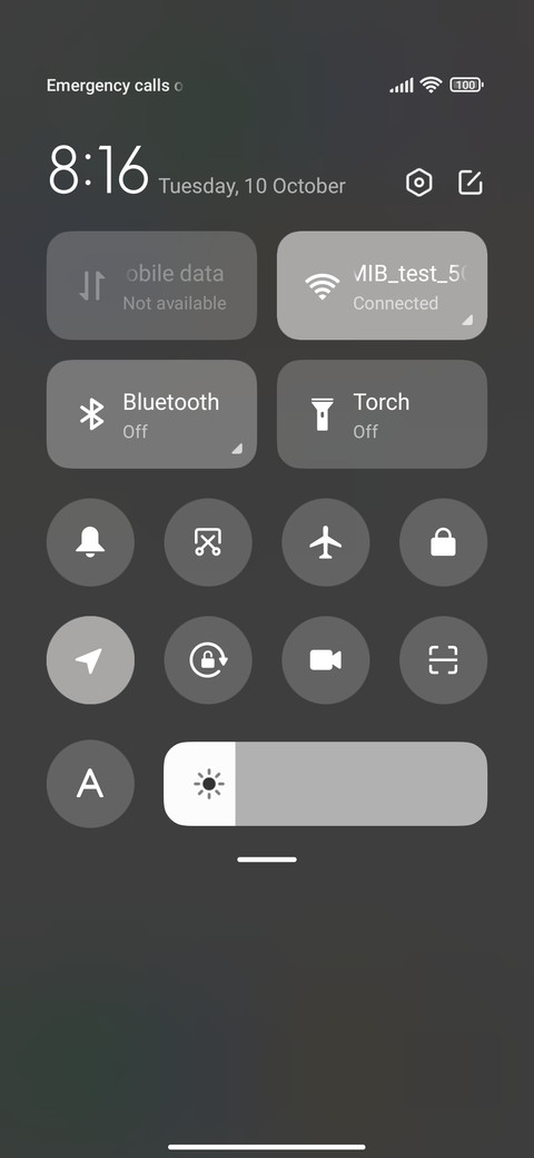 Multicolored ring screenshot