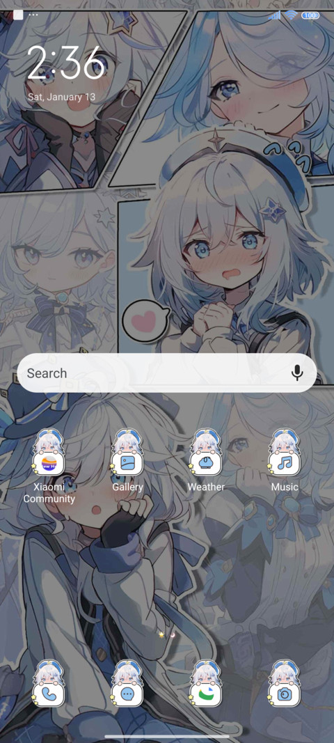 Water goddess girl screenshot