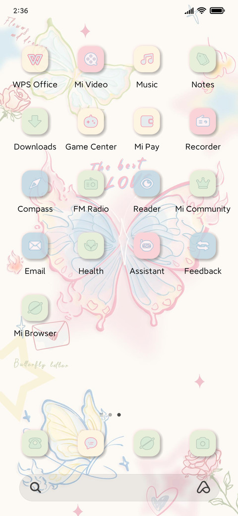 butterfly in flame screenshot