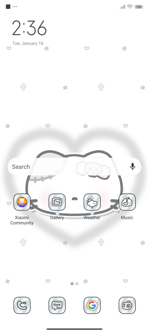 Sad little cat screenshot