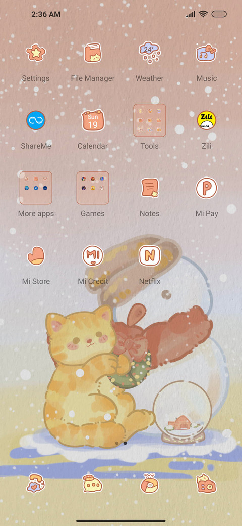 Warm winter screenshot
