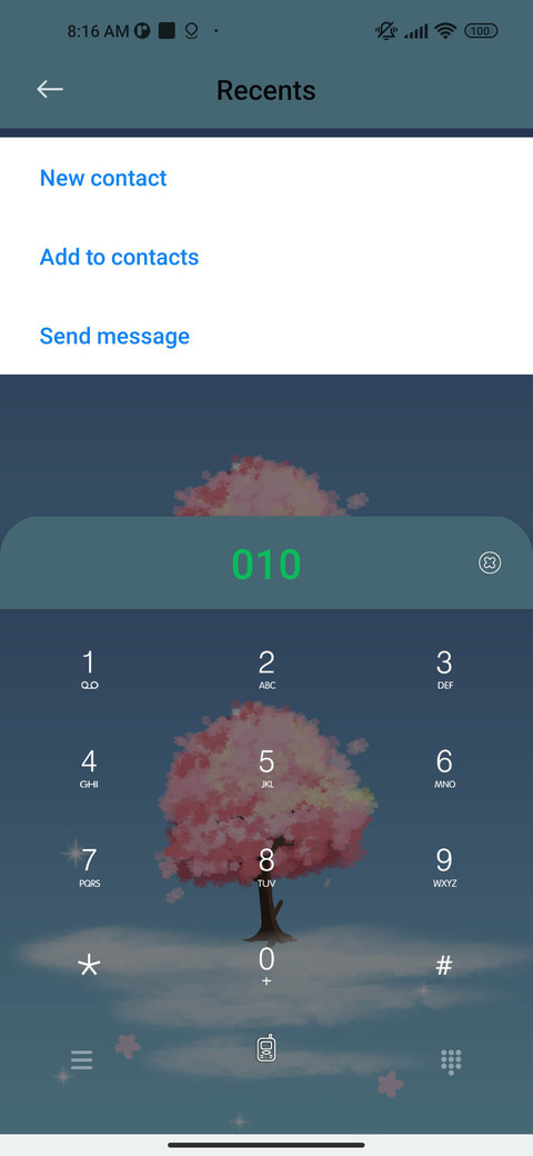 Flower trees screenshot