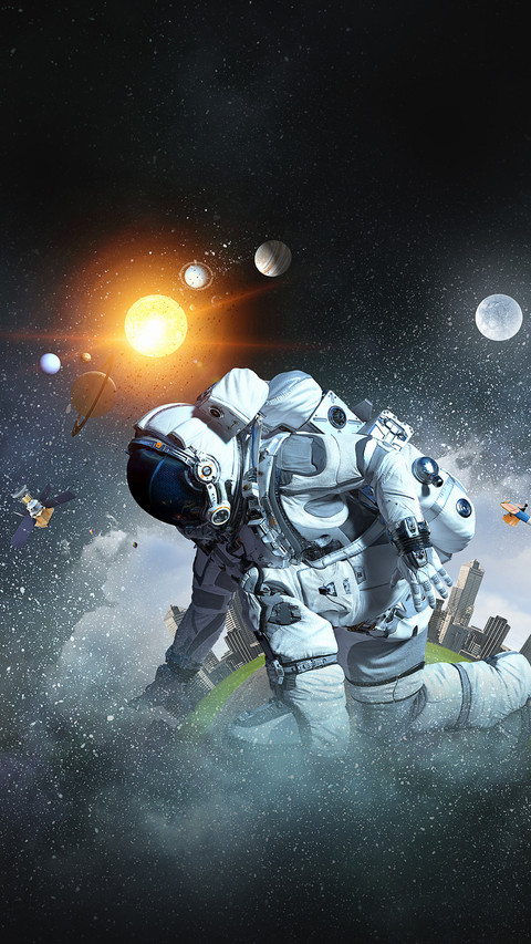 Astronauts in the universe screenshot