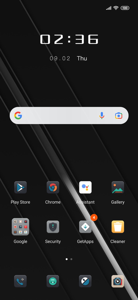 Business window screenshot