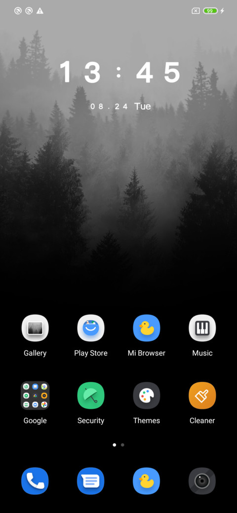 Misty jungle screenshot