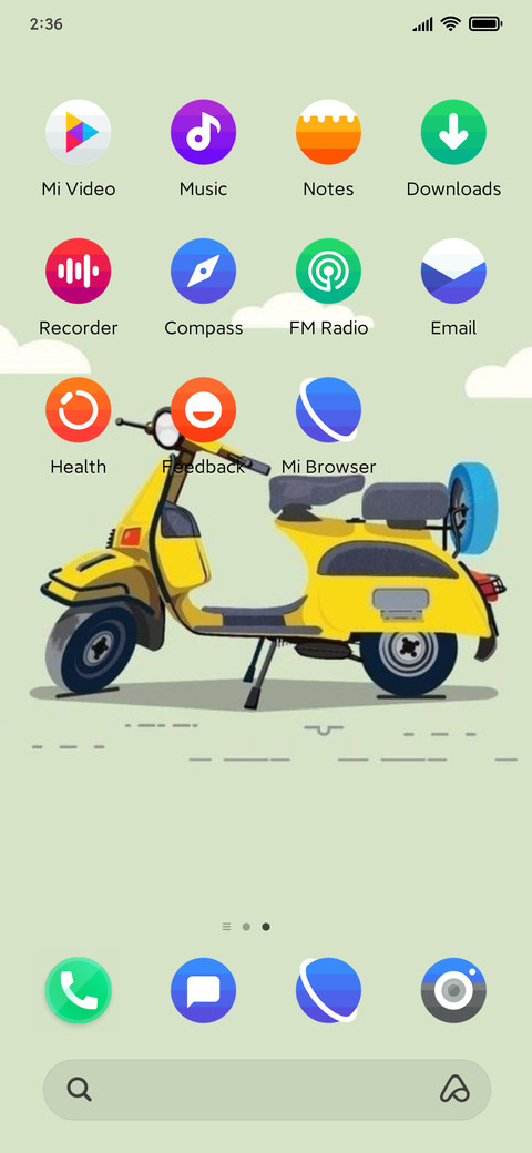 vespa IZ V13 screenshot