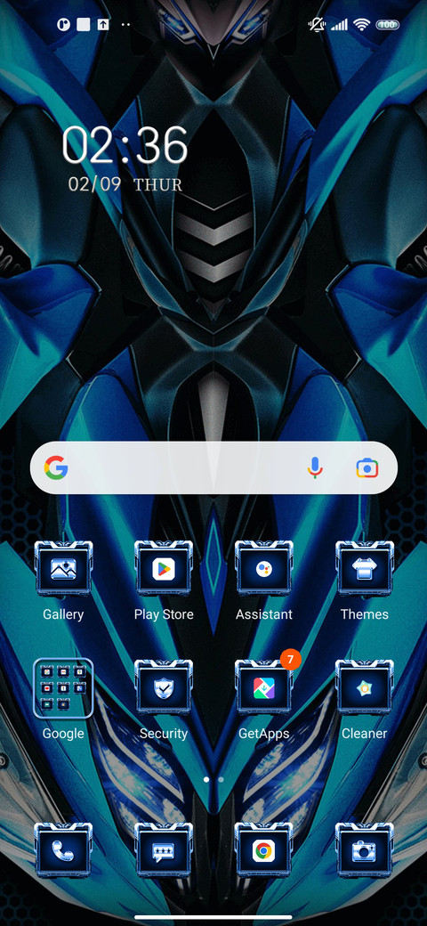 Dark Mecha Warrior screenshot