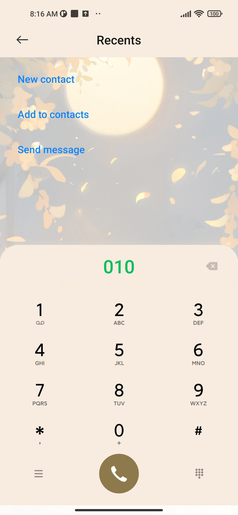 Blooming flowers screenshot