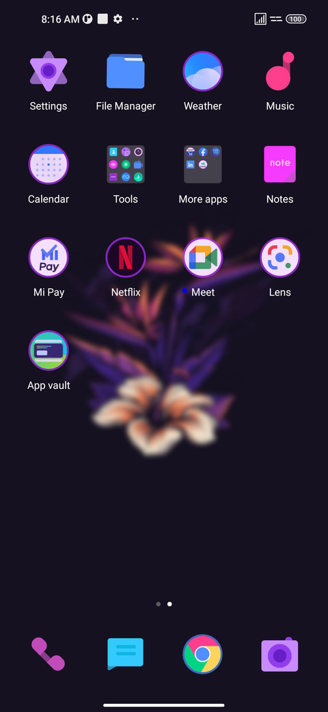 Flower Night M14 screenshot