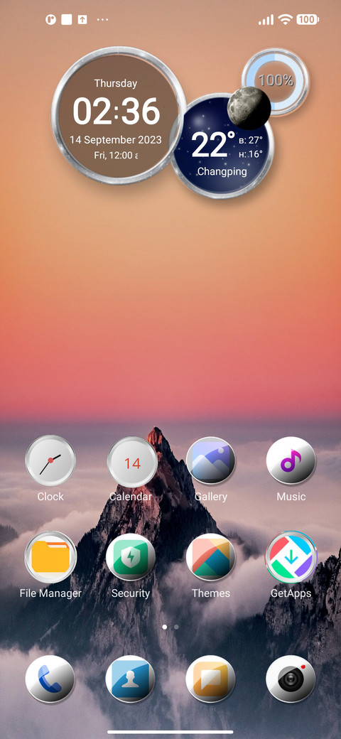 Mountain screenshot