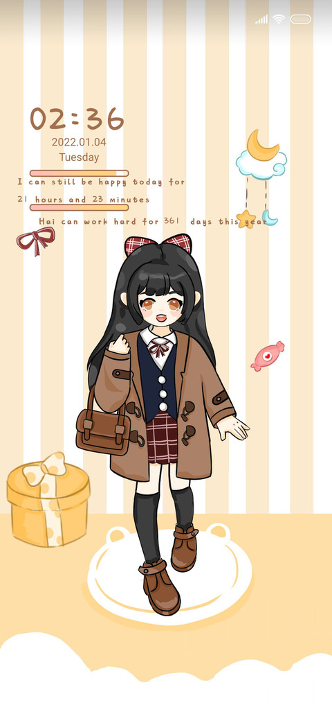 Girly wardrobe screenshot