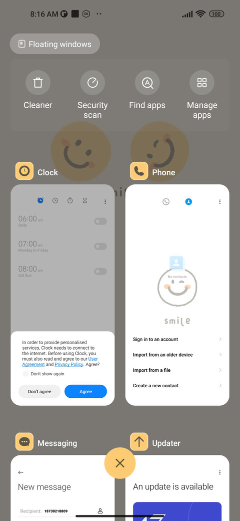 Cute Smiling Face screenshot