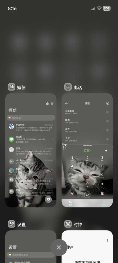 ins重感 呆呆小猫 screenshot