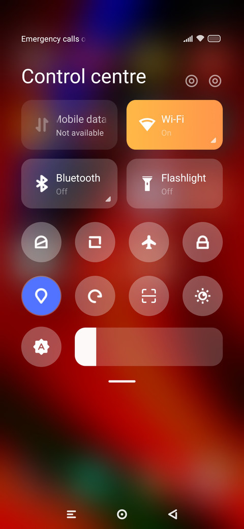 Classic minimal screenshot