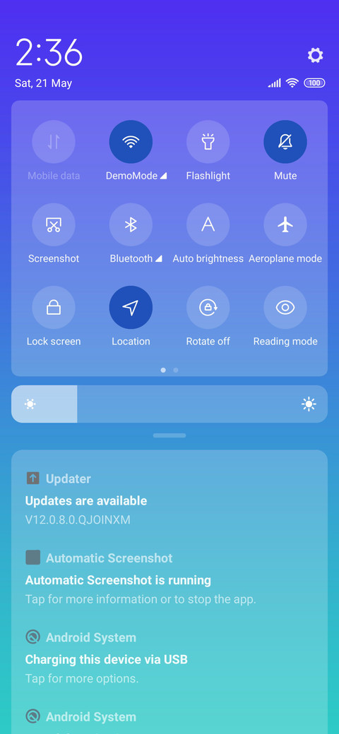 night view screenshot
