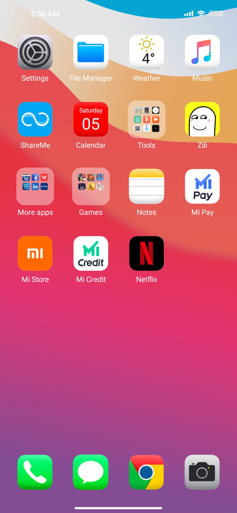 İos Big Sur screenshot