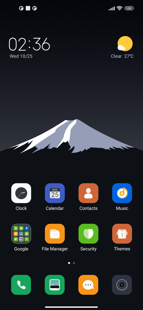 Snowy Peak screenshot
