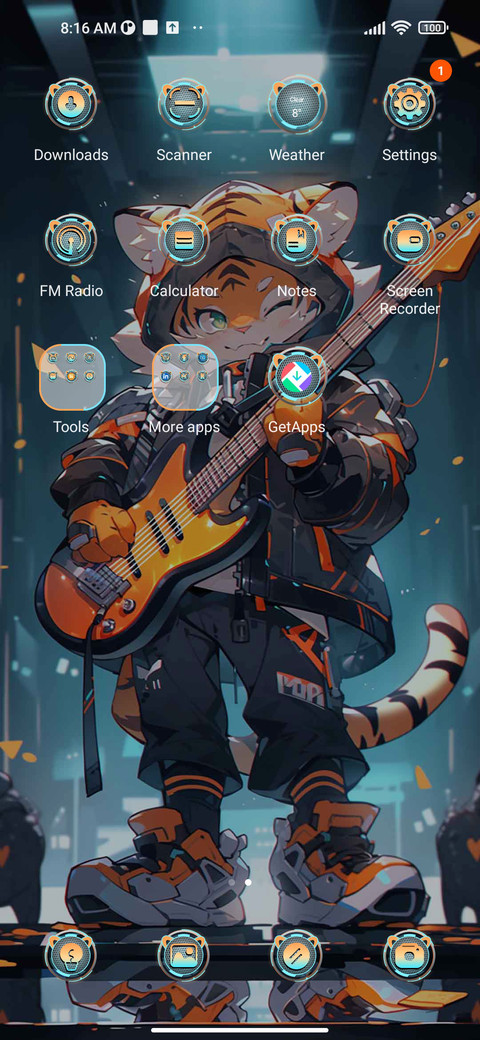 Cyber Tiger Band screenshot